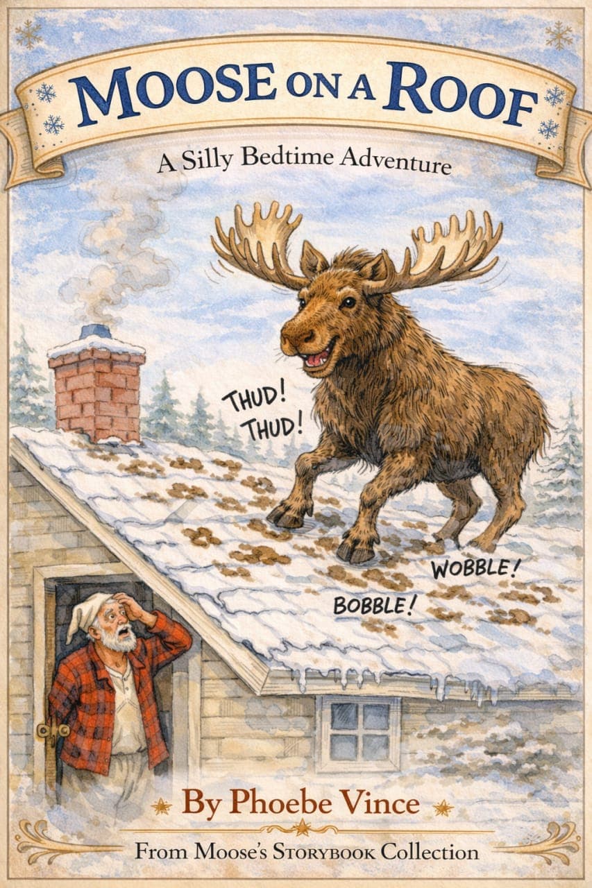 Cover of Moose on a Roof