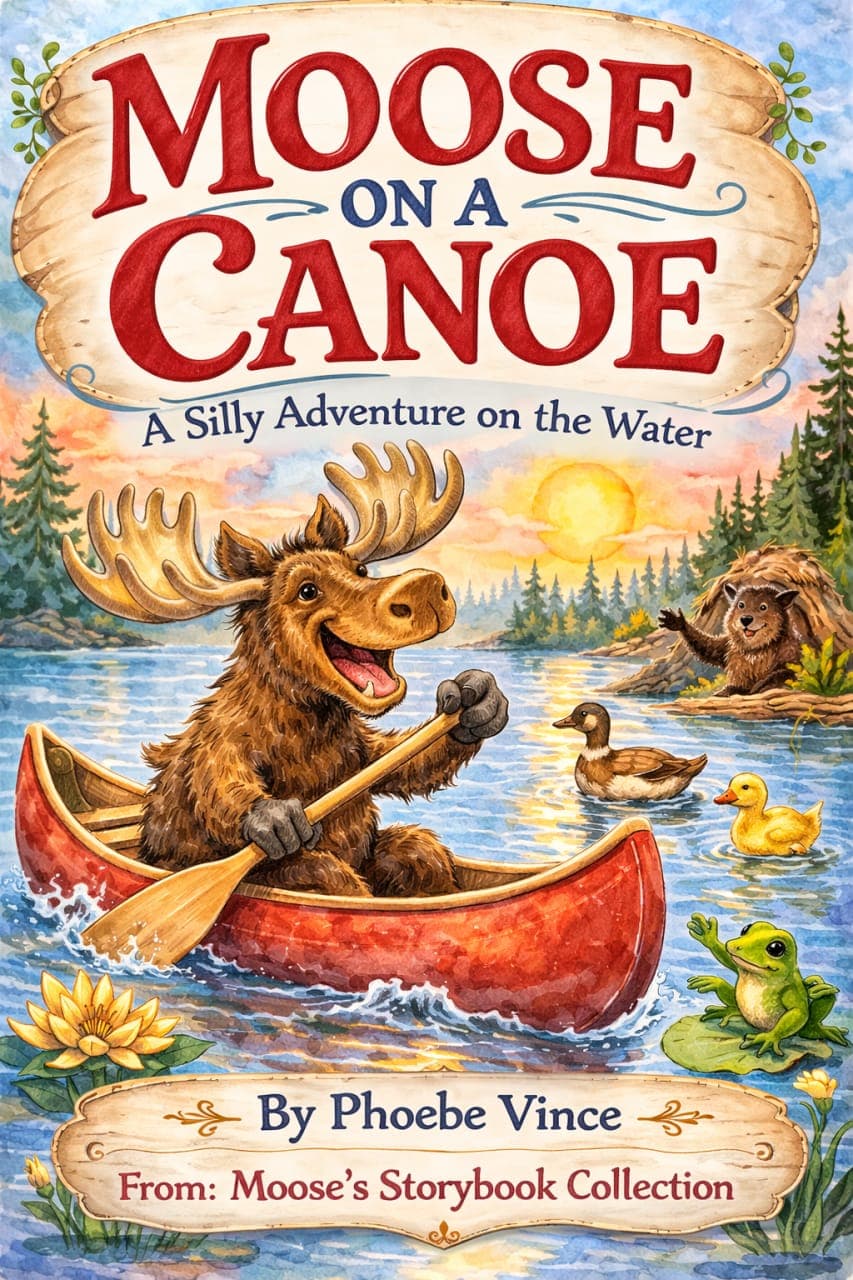 Cover of Moose on a Canoe
